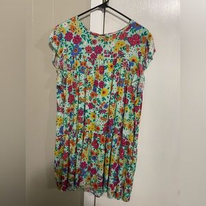 Haptics by Holly Harper floral dress. No size listed. Fits like a medium.